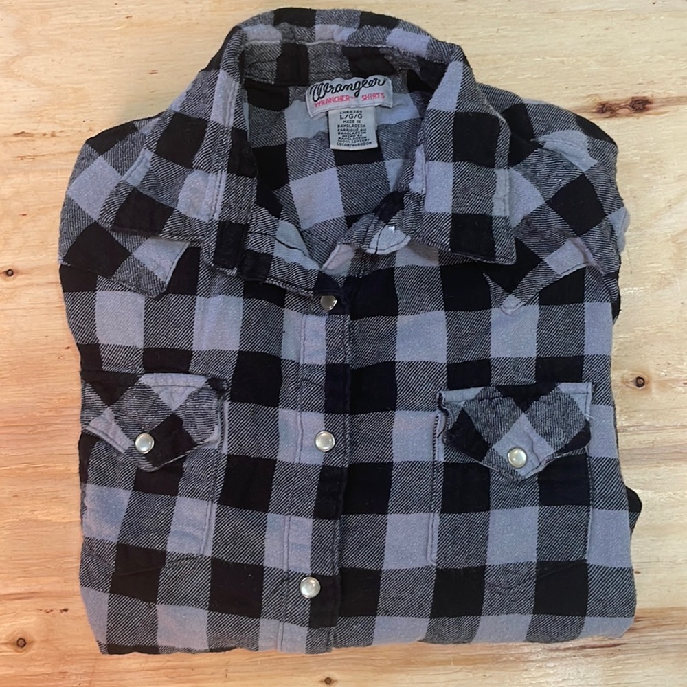 Wrangler Women’s Flannel W Pearl Snaps